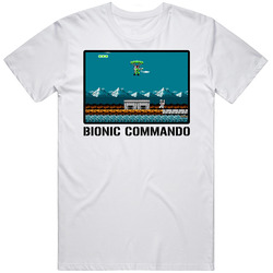 Bionic Commando Video Game Classic Retro Fan T Shirt