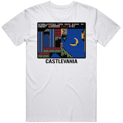 Castlevania Video Game Classic Retro Fan T Shirt