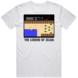 The Legend Of Zelda Video Game Classic Retro Fan T Shirt