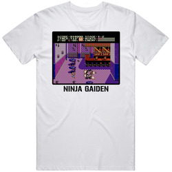 Ninja Gaiden Video Game Classic Retro Fan T Shirt