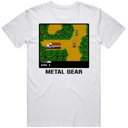 Metal Gear Video Game Classic Retro Fan T Shirt