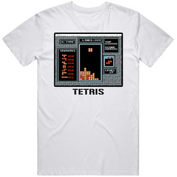 Tetris Video Game Classic Retro Fan T Shirt