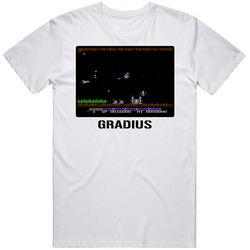 Gradius Video Game Classic Retro Fan T Shirt