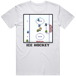 Ice Hockey Video Game Classic Retro Fan T Shirt