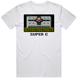 Super C Video Game Classic Retro Fan T Shirt