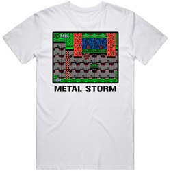 Metal Storm Video Game Classic Retro Fan T Shirt