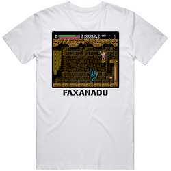 Faxanadu Video Game Classic Retro Fan T Shirt