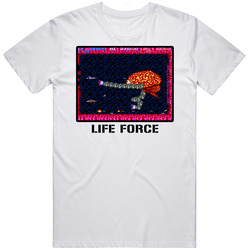 Life Force Video Game Classic Retro Fan T Shirt