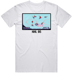 Nhl 95 Video Game Classic Retro Fan T Shirt
