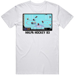 Nhlpa Hockey 93 Video Game Classic Retro Fan T Shirt