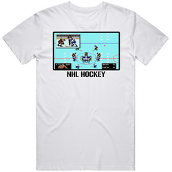 Nhl Hockey Video Game Classic Retro Fan T Shirt