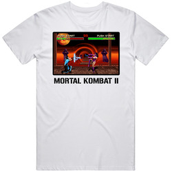 Mortal Kombat Ii Video Game Classic Retro Fan T Shirt