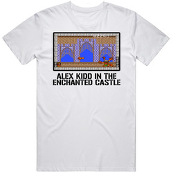 Alex Kidd In The Enchanted Castle Video Game Classic Retro Fan T Shirt