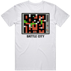 Battle City Video Game Classic Retro Fan T Shirt