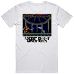 Rocket Knight Adventures Video Game Classic Retro Fan T Shirt