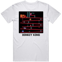 Donkey Kong Video Game Classic Retro Fan T Shirt