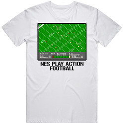 Nes Play Action Football Video Game Classic Retro Fan T Shirt