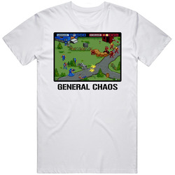 General Chaos Video Game Classic Retro Fan T Shirt