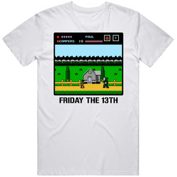 Friday The 13th Video Game Classic Retro Fan T Shirt