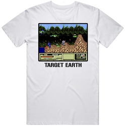 Target Earth Video Game Classic Retro Fan T Shirt