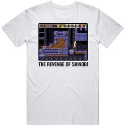 The Revenge Of Shinobi Video Game Classic Retro Fan T Shirt