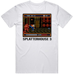 Splatterhouse 3 Video Game Classic Retro Fan T Shirt