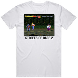 Streets Of Rage 2 Video Game Classic Retro Fan T Shirt