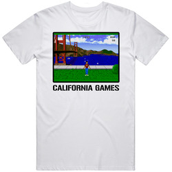 California Games Video Game Classic Retro Fan T Shirt