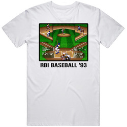 Rbi Baseball 93 Video Game Classic Retro Fan T Shirt