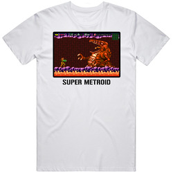 Super Metroid Video Game Classic Retro Fan T Shirt
