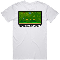 Super Mario World Video Game Classic Retro Fan T Shirt
