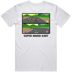 Super Mario Kart Video Game Classic Retro Fan T Shirt