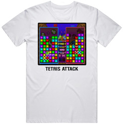 Tetris Attack Video Game Classic Retro Fan T Shirt