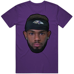 Rashod Bateman Baltimore Football Fan T Shirt