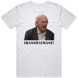 Larry David Curb Your Enthusiasm Irasshaimase  Tv Fan T Shirt