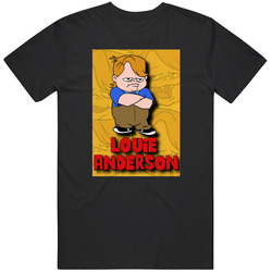 Louie Anderson Life With Louie Cartoon 90s Fan T Shirt