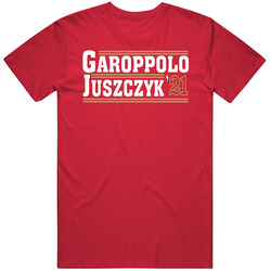 Jimmy Garoppolo Juszczyk San Francisco Football 21 Fan T Shirt