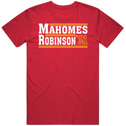 Patrick Mahomes Robinson Kansas City Football 21 Fan T Shirt