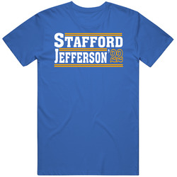 Matthew Stafford Jefferson Los Angeles Football 22 Fan T Shirt