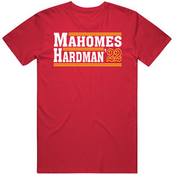 Patrick Mahomes Hardman Kansas City Football 22 Fan T Shirt