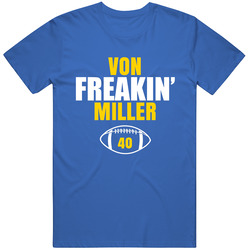 Von Freakin Miller Los Angeles Football T Shirt