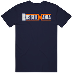 Russell Wilson Russellmania Denver Football Fan Quarterback T Shirt