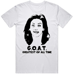 Monica Geller Greatest Of All Time Goat Friends Tv Show Fan T Shirt