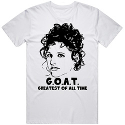 Elaine Benes Greatest Of All Time Goat Seinfeld Tv Show Fan T Shirt
