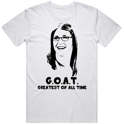 Amy Farrah Fowler Greatest Of All Time Goat Big Bang Theory Tv Show Fa