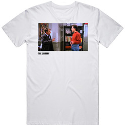 Seinfeld Episode Title The Library Tv Show Fan T Shirt