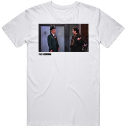 Seinfeld Episode Title The Doorman Tv Show Fan T Shirt