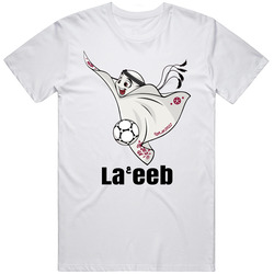 La Eeb World Cup 2022 Mascot Qatar Soccer T Shirt