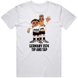 Tip And Tap 1974 Germany World Cup Soccer Mascot Fan T Shirt