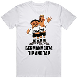 Tip And Tap 1974 Germany World Cup Soccer Mascot Fan T Shirt